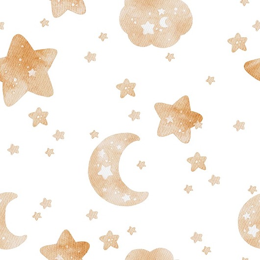 naklejki ścienne do pokoju dziecka Tapeta Dreamy Stars 1 53cmx10m PZ