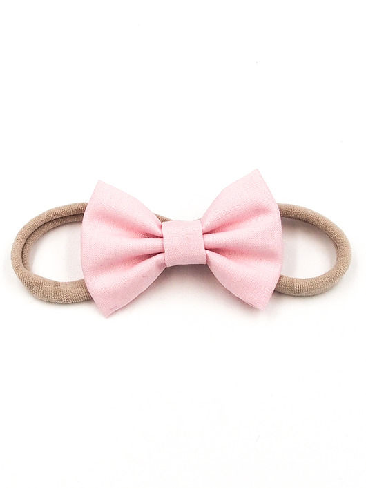 ozdoby do włosów dla dzieci Opaska do włosów z kokardką Ice Pink