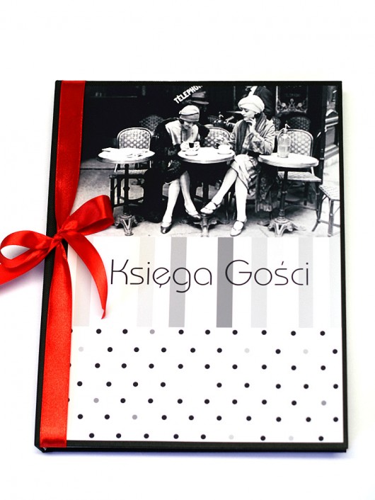 Kawiarnia - księga gości  Studio Mini Forma