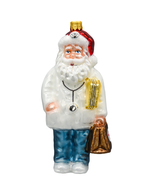 ozdoby choinkowe Bombka choinkowa: Mikołaj Doktor