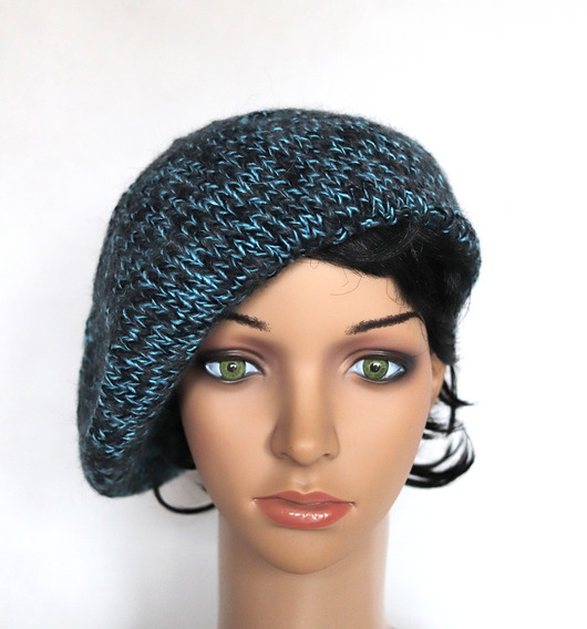 czapki damskie Mela - beret w stylu francuskim