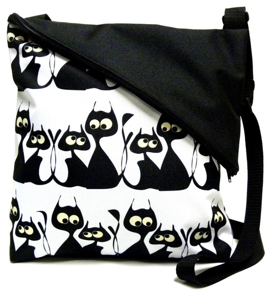 Torba listonoszka z autorskim motywem Gaul Designs