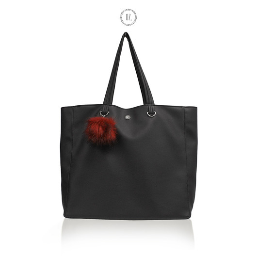 Torba XL BLACK SAPPORO - torba miejska shopper Bags of OZ