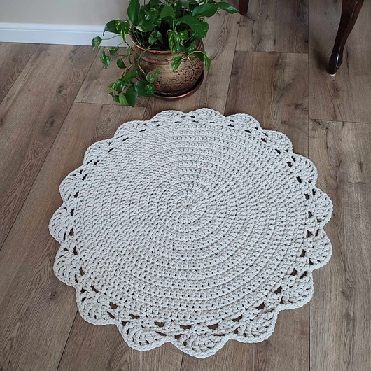 dywany Dywan ze sznurka bawełnianego 80cm