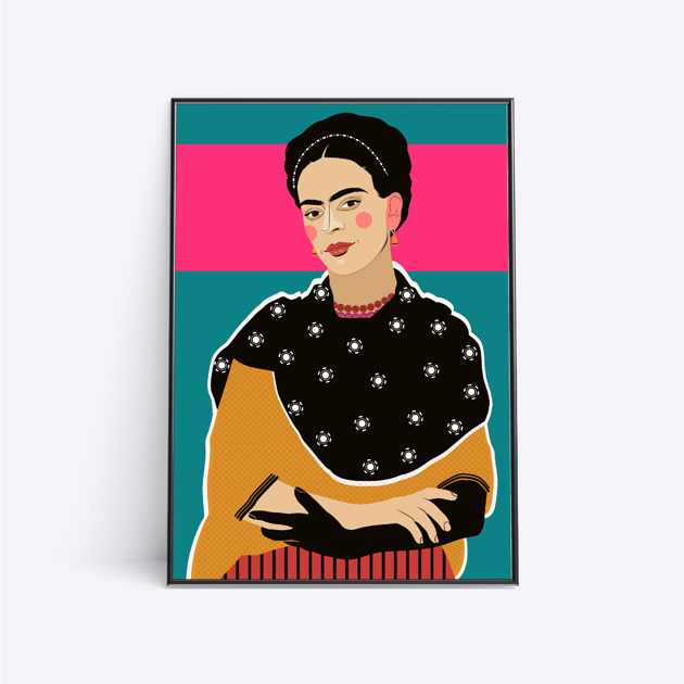 grafiki i ilustracje Frida.