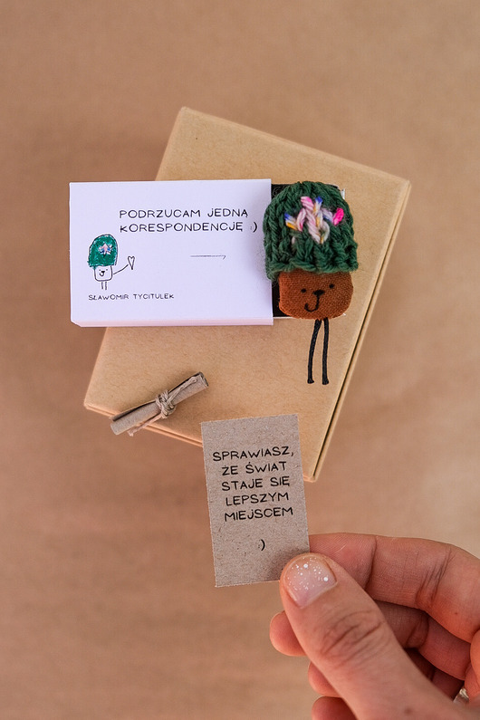 kartki scrapbooking Kartka życzliwości - SŁAWOMIR tyciTulek - mówi więcej niż 1000 słów