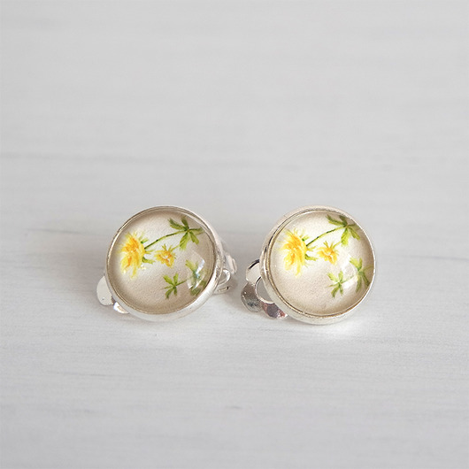 klipsy Klipsy - Wiesiołek - małe