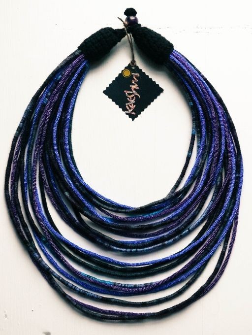 Violet mistery - naszyjnik MAASAI Kaeshmi