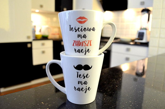 Kubki LATTE DLA TEŚCIÓW FarrowDesign
