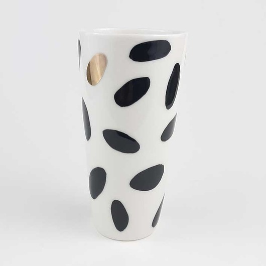 kubki Kubek porcelanowy  do herbaty B&W