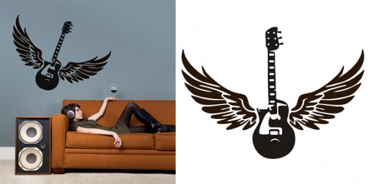 Naklejka na ścianę rock Tulis