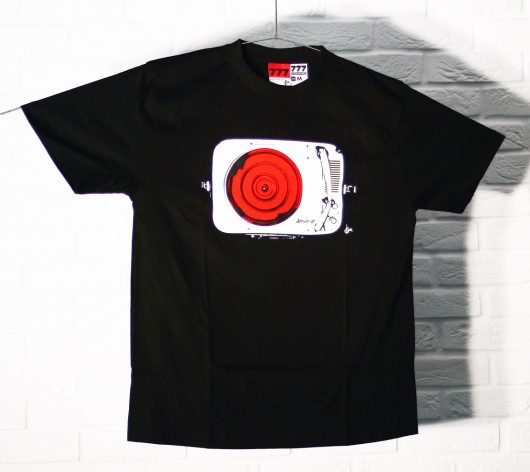 Koszulka T-JUB black red 777