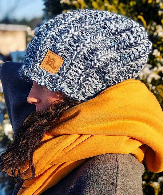 czapki damskie Czapka Surferska szara