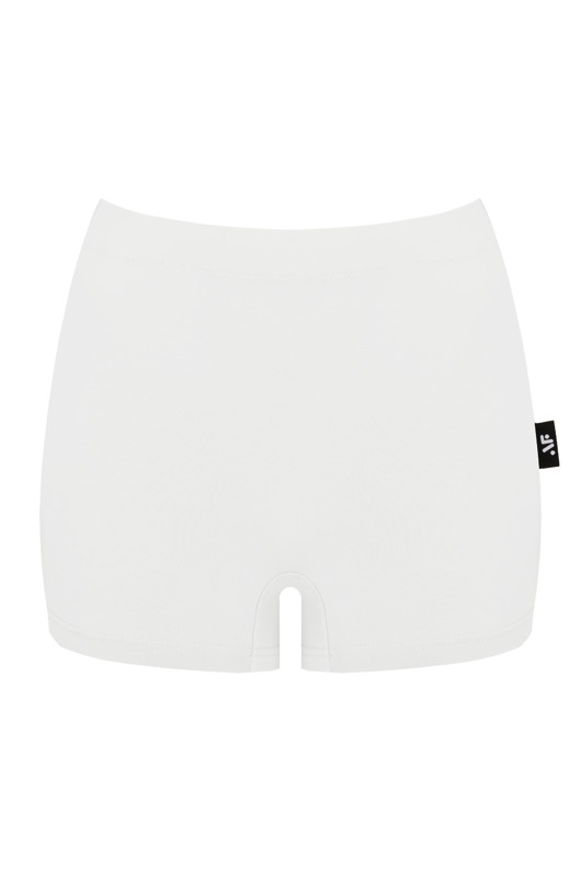 majtki damskie Majtki Bokserki White
