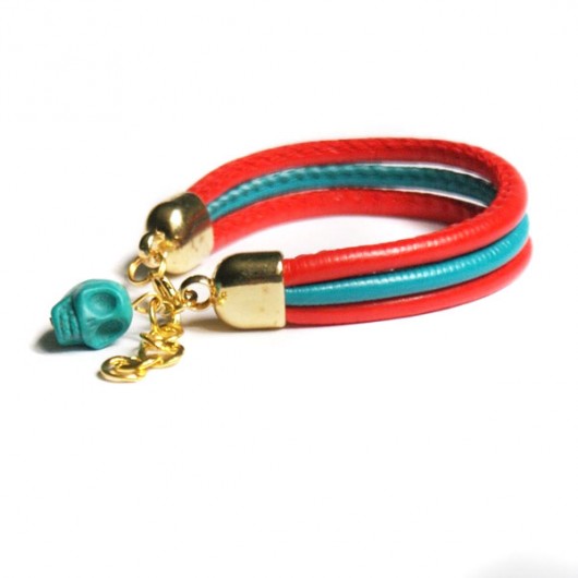 NA LATO red & turquoise - modułowa kaktusia