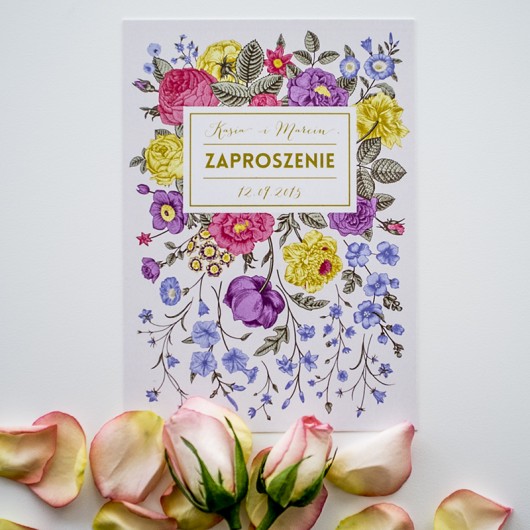 Zaproszenia Vintage : ślubne lub urodzinowe  Paper Story