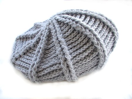 Szary beret eulalia
