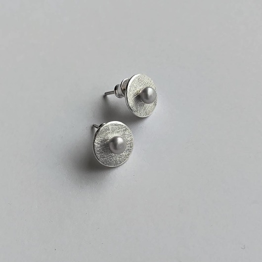 kolczyki z kamieniami Kolczyki OKRĄG