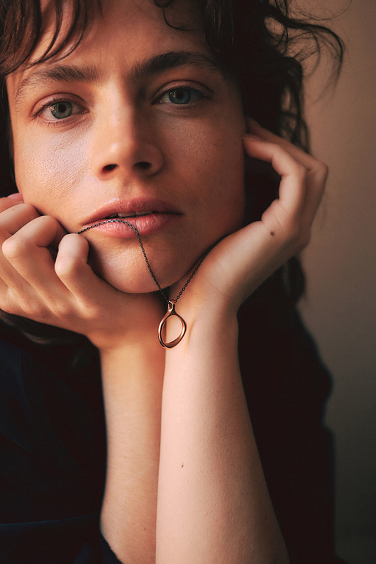 wisiory SANDRO empty / copper necklace