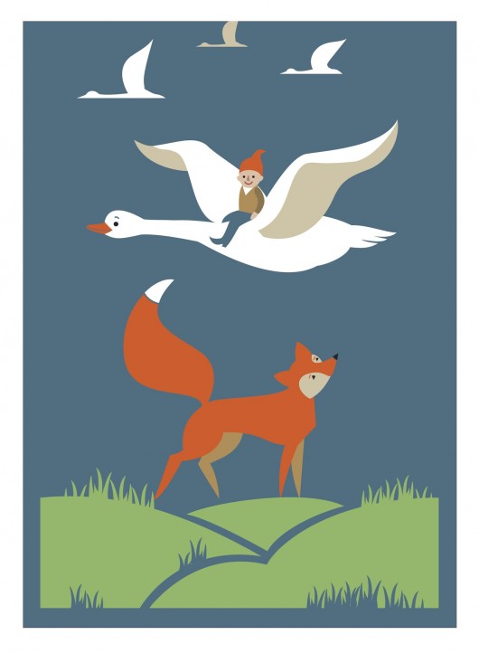 obrazy i plakaty do pokoju dziecięcego cudowna podróż  - plakat na ścianę