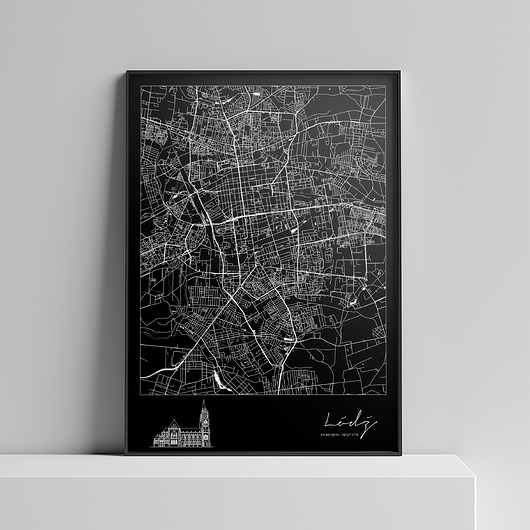 plakaty Plakat Miasto - Łódź