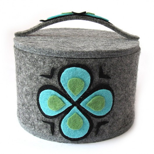 Folk Turquoise - kuferek Craft Factory