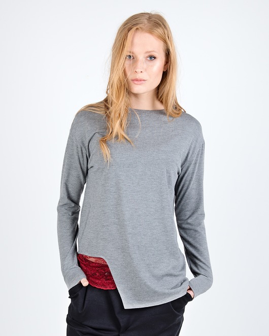 Sweter asymetryczny ELENA SWEATER MeMola