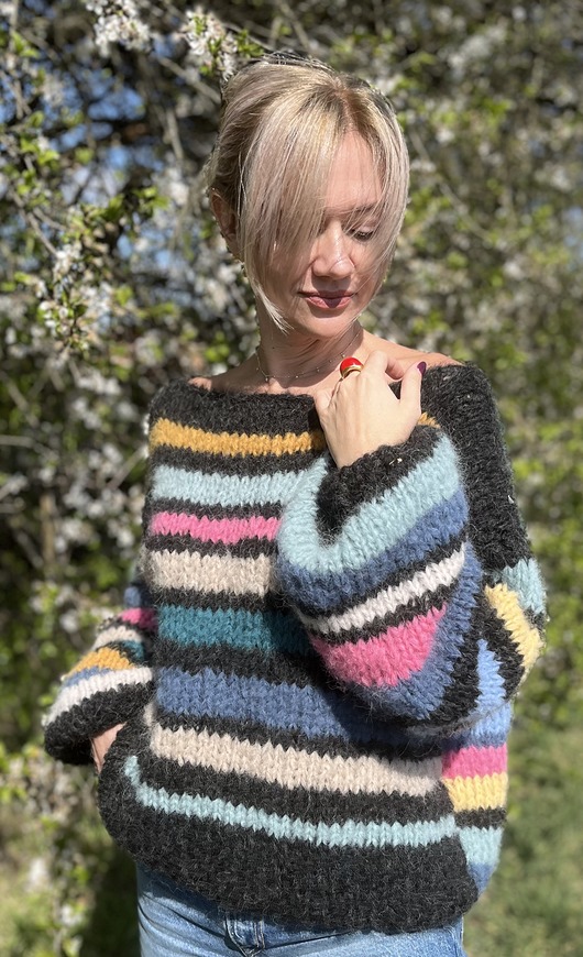 swetry damskie  Sweter oversize