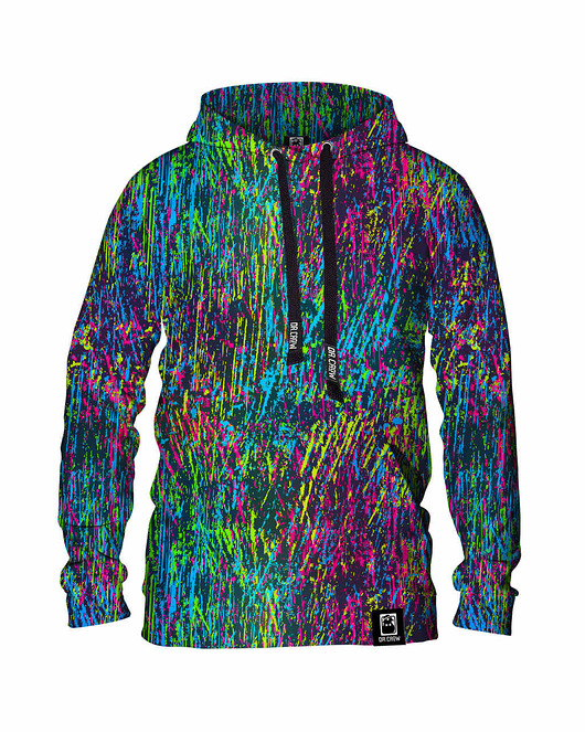 bluzy męskie Męska Bluza z kapturem DR.CROW Urban Colored