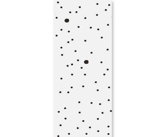 Tapeta KROPKI "Black Dots" dla dzieci Humpty Dumpty Room Decoration