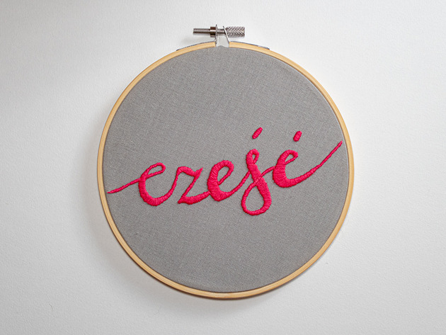 Cześć!  Szew Prosty