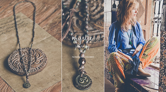 MYSTIC JOURNEY /// naszyjnik OM NOMAD ACCESSORIES