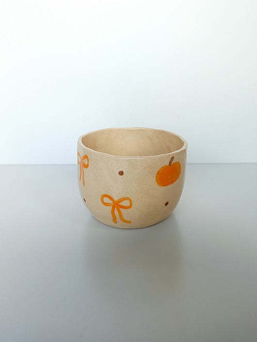 kubki Ceramiczna ręcznie wykonana czarka jesienna
