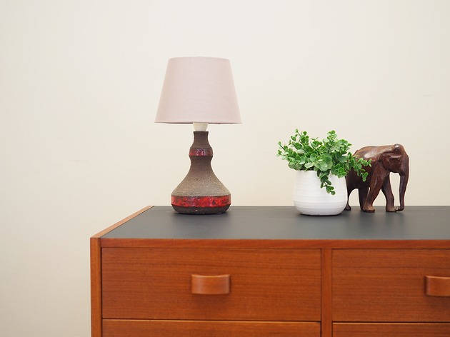 lampy stołowe Lampka nocna, duński design, lata 60, produkcja: Dania