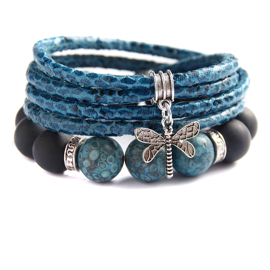 KOMPLET :: black & blue kaktusia