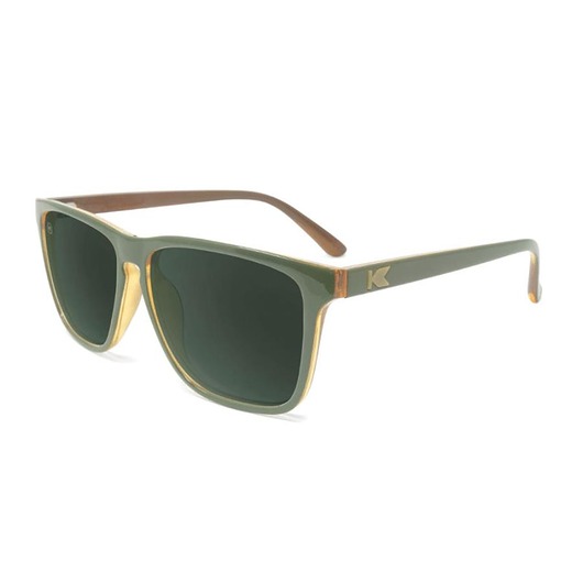 okulary damskie Zielone okulary przeciwsłoneczne Coyote Calls Fast Lanes