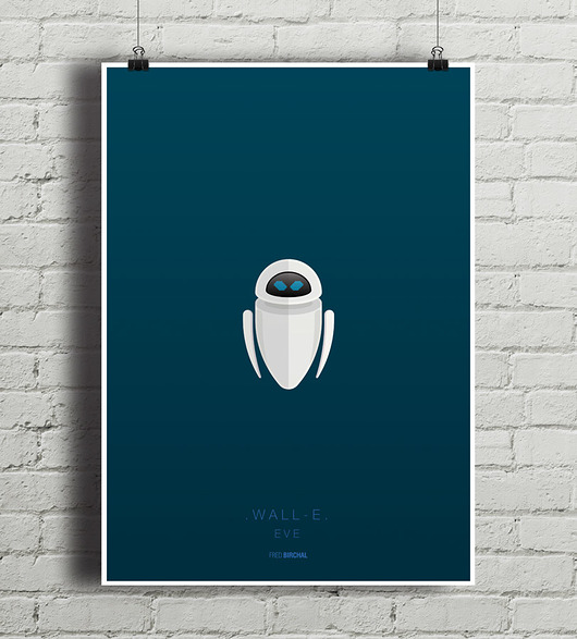 Plakat WALL-E  minimalmill