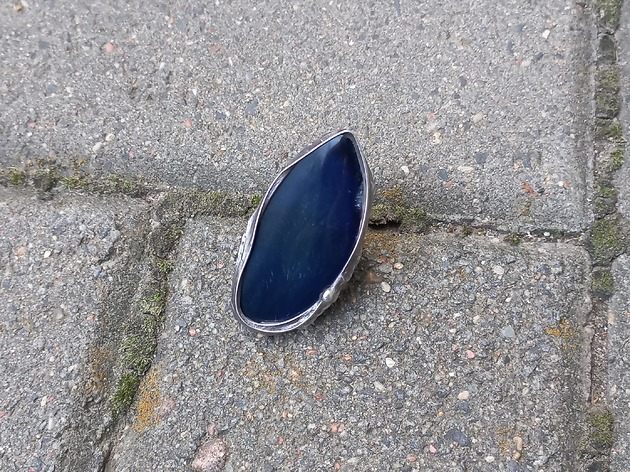 pierścionki - różne Granatnik - pierścionek regulowany