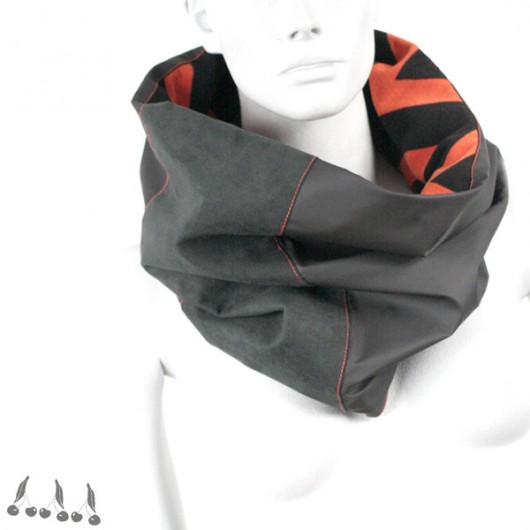 ::: tuba BLACK ZIGZAG ::: uniqo