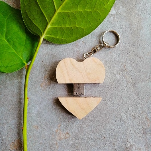 pendrive Pendrive SteamMEMORY of Wood - HEART GRAWER