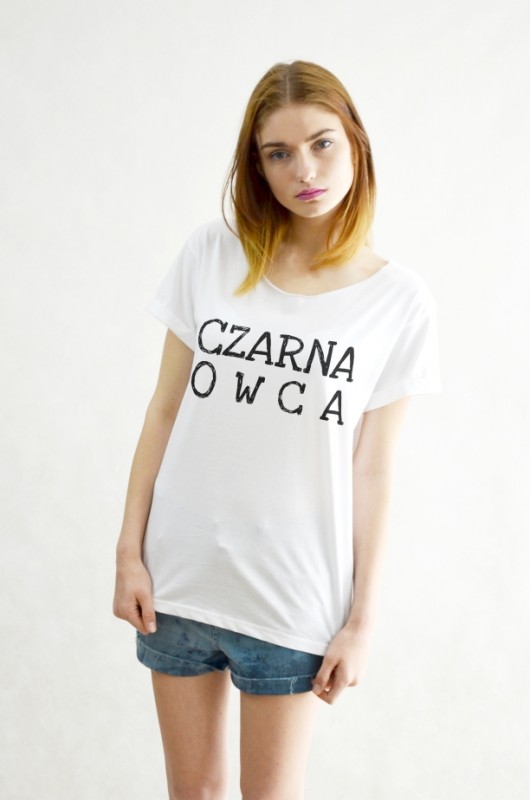 CZARNA OWCA t-shirt oversize GAU great as You