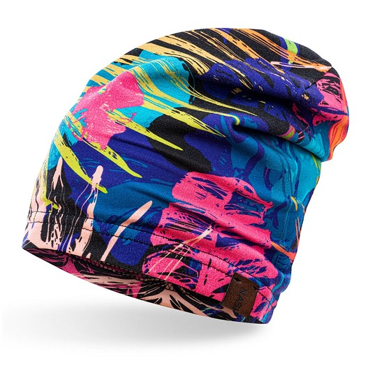 czapki damskie Wiosenna czapka smerfetka, lekka czapka damska beanie
