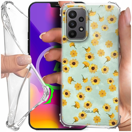 etui na telefon Etui pancerne do Samsung A23 i A23 5G case Anti-shock silikon pokrowiec