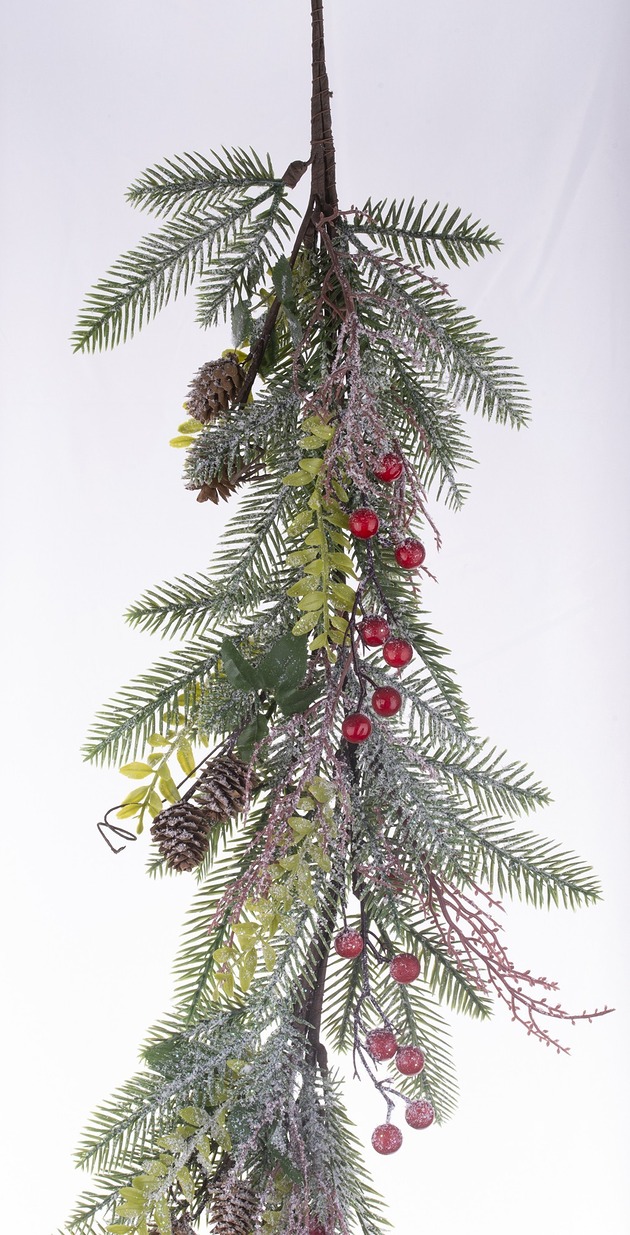 dekoracje świąteczne Girlanda  długa145x35x10 cm PULA