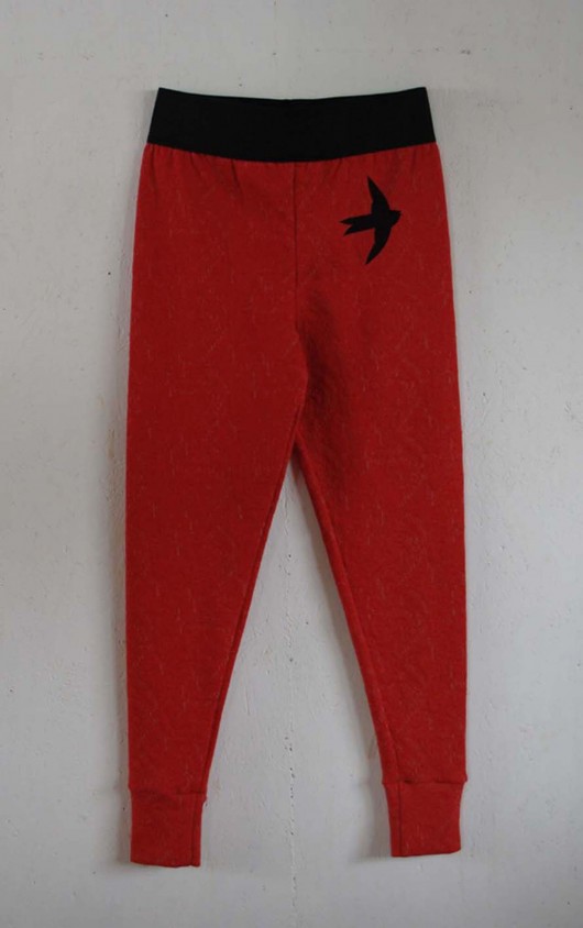 legginsy czerwone 01 KOMBOKOLOR