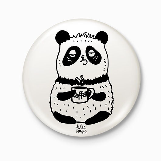 magnesy Niewyspana panda - magnes