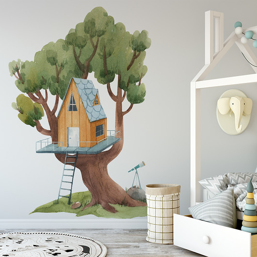 Naklejka ścienna Domek na drzewie 2 XL/XXL Make My Wall 