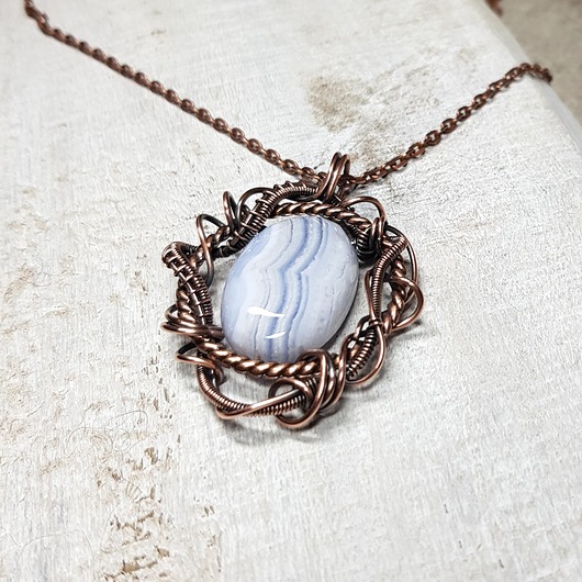 wisiory Agat blue lace m201