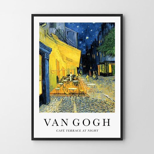 plakaty Plakat Van Gogh Cafe Terrace at Night