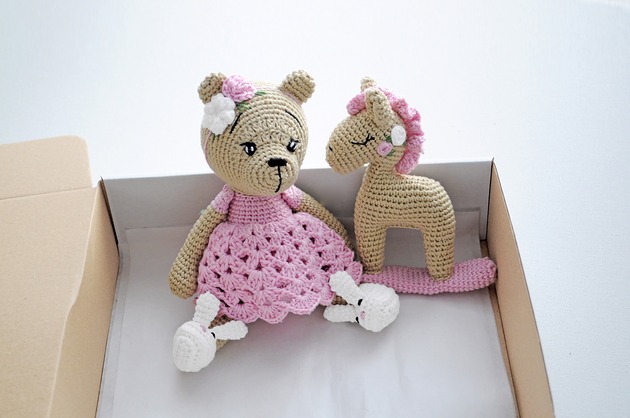 pokój dziecka - różne Zestaw prezentowy - Leniuch z konikiem na biegunach